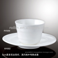 Japon style de bonne qualité chinoise moderne ligne en porcelaine tasse et soucoupe